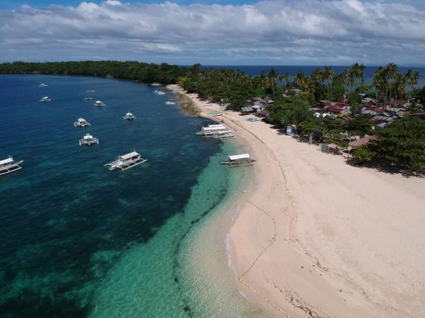 istock a small coral island with a white beach a drone picture 1365292220