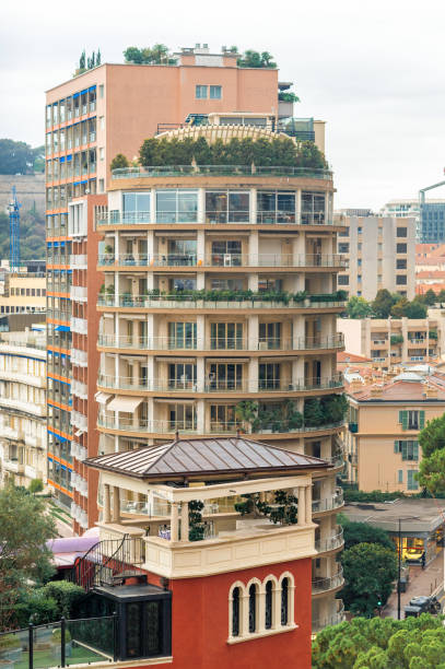 istock Residential buildings in Monaco 1365292827