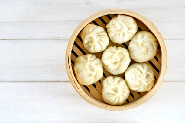 istock A big breakfast, boiled eggs, vegetable soup, steamed stuffed buns 1365293022