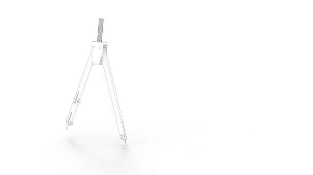 istock 3d rendering of a compass isolated on white background 1365294915