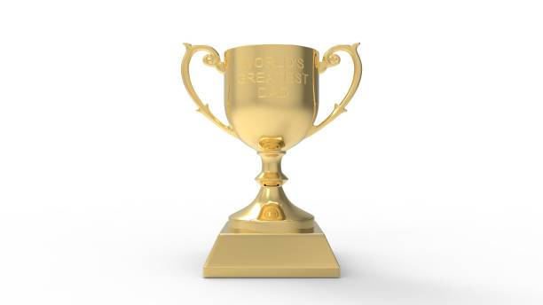 istock 3D rendering of a prize trophy isolated in white studio background 1365295206