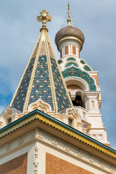 istock Russian Orthodox Cathedral in Nice, France 1365296277