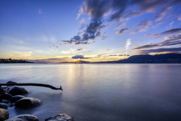 istock beach at sunset, Vancouver, British Columbia 1365297511