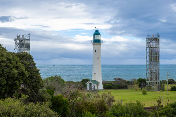 istock Queenscliff Low White Lighthouse in Melbourne, Australia 1365304594