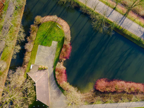 istock River coast trees aerial photo 1365316187