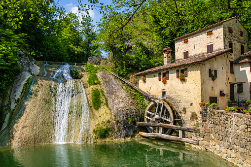 The Molinetto della Croda is an ancient watermill built in 1630, which today is a venue for exhibitions and hosts a museum dedicated to milling