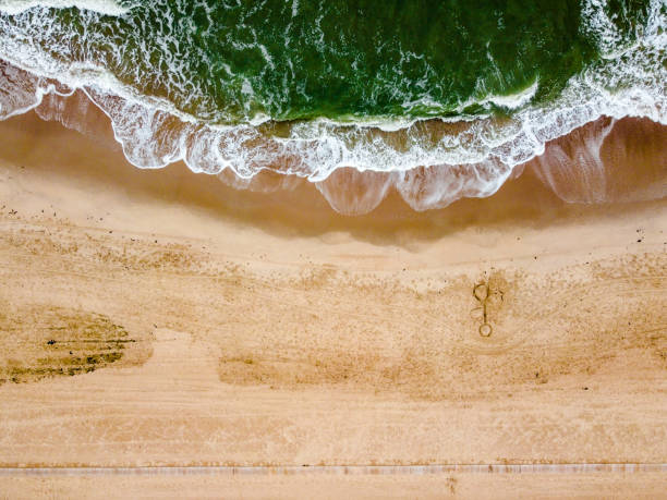 istock Sea coast aerial view 1365317654
