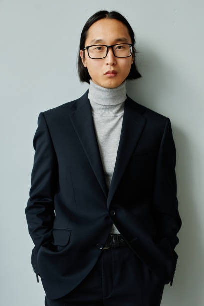 Elegant Asian Businessman