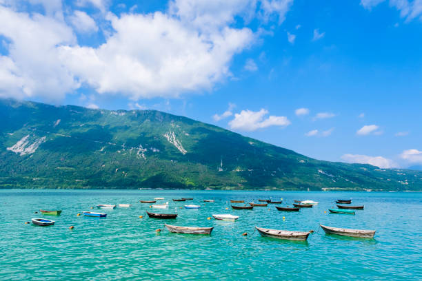 istock Lago di Santa Croce, Veneto, Italy 1365322494