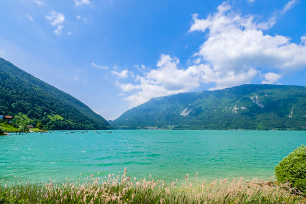 Lake Santa Croce (Veneto, Italy)