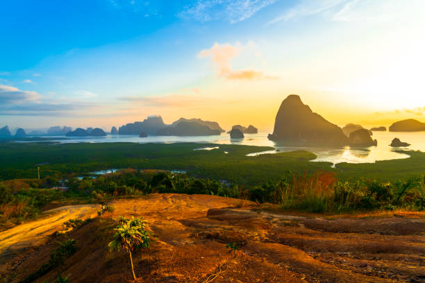 istock Morning Landscape - SamedNangChi Viewpoint 1365343363