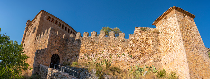 Fortified citadel and walls in Essouira Morocco