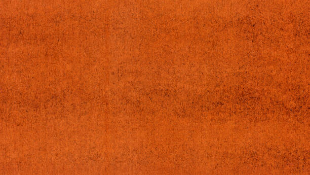 brown rusted steel metal texture background stock photo