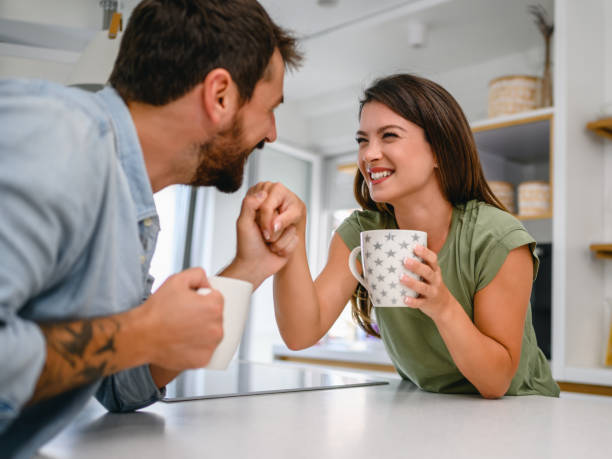 istock Making time for quality time in the morning 1365353877