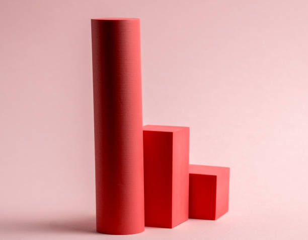 istock Minimal product stand, show case 1365357058