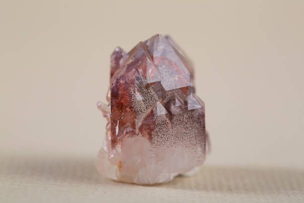 istock red quartz mineral specimen stone rock geology gem crystal 1365370202