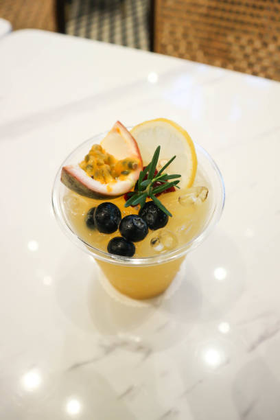 istock juice , orange juice or passion fruit juice 1365371046