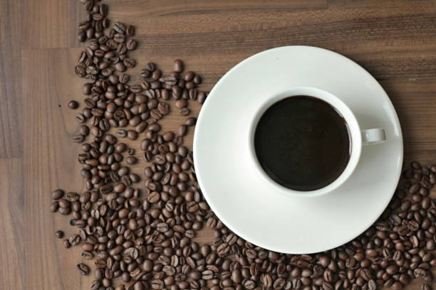 istock hot coffee made from coffee beans stock photo 1365381630