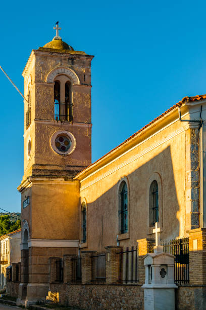 istock Galaxidi Church Exterior, Phocis, Greece 1365382157
