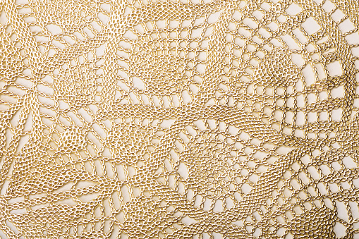 Full frame gold colored pattern texture background