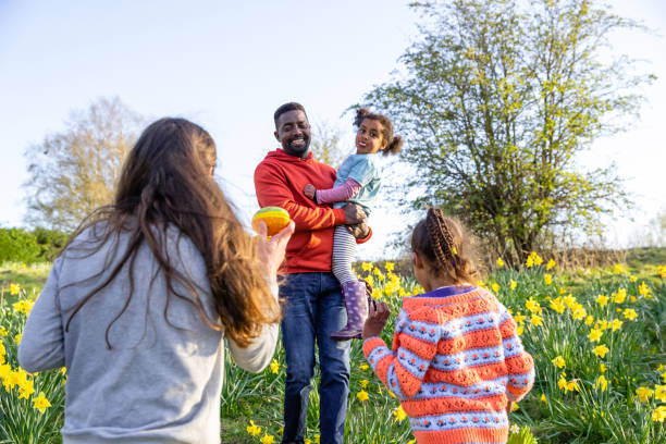 istock Easter Day with Family 1365408271
