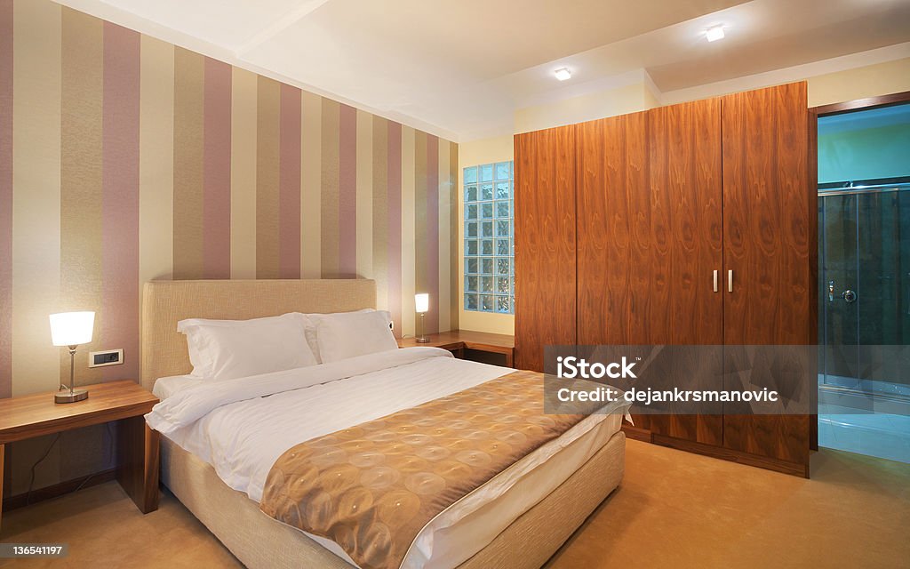 호텔 객실 - 로열티 프리 가정의 방 스톡 사진