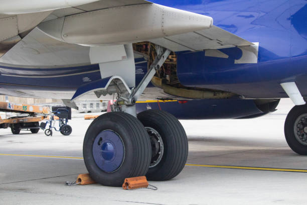 istock rear wheels of an airliner 1365412973