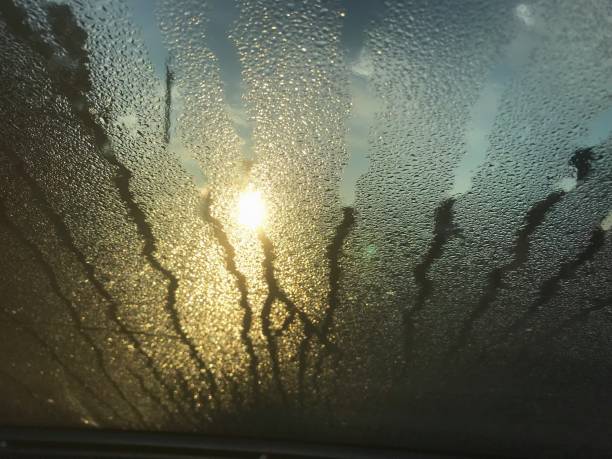 istock blur background, raindrop abstract on windshield in morning atmosphere 1365414948