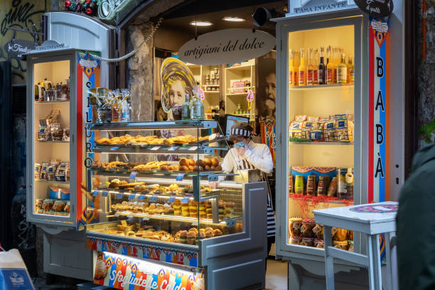 Typical Neapolitan pastry stock photo