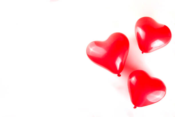 istock Valentine day background with heart balloons 1365416600