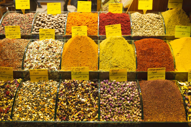 istock A spice stall in Spice Bazaar in Turkey displaying different spices 1365422458