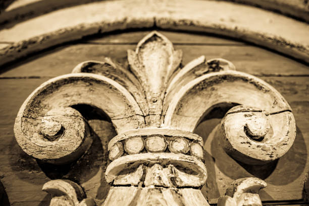 istock old wooden ornament 1365425328