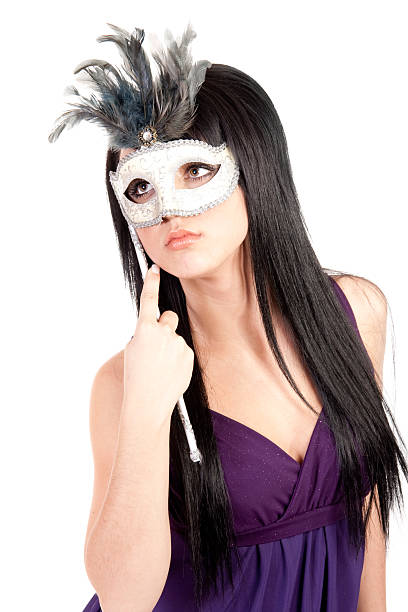 istock Girl in mask 136543260