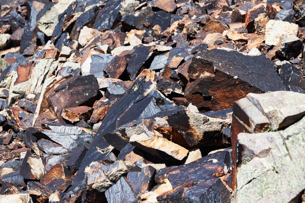 istock crumbling rocks and boulders fallen off the cliff 1365433384