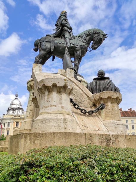 istock Matthias Corvinus Monument in Cluj-Napoca, Romania 1365433534