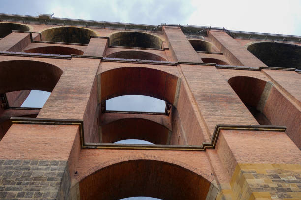 istock Famous Viaduct in Saxony from below 1365437767
