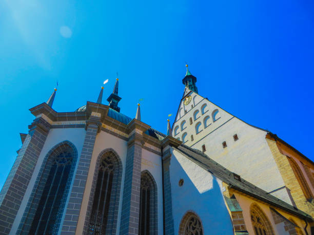 istock Dom Nave of Freiberg Germany 1365437946