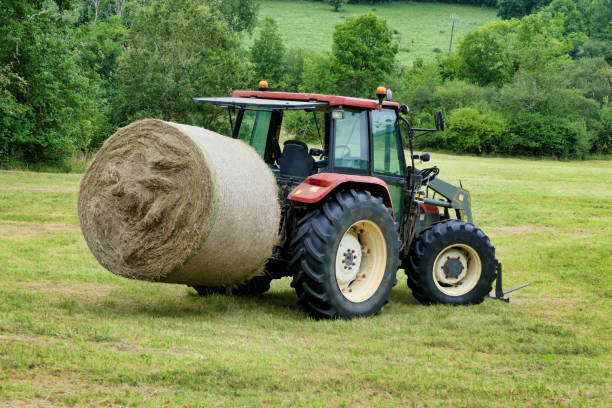 istock Collecting Hay Bales 1365440100