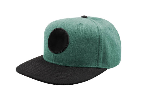 istock green and black Snap Back Cap isolated on white background 1365446497