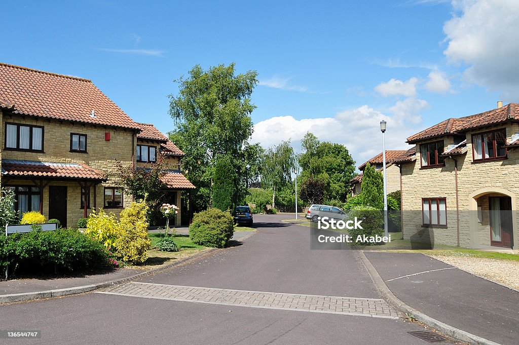 Quartiere inglese - Foto stock royalty-free di Alloggi a prezzi accessibili