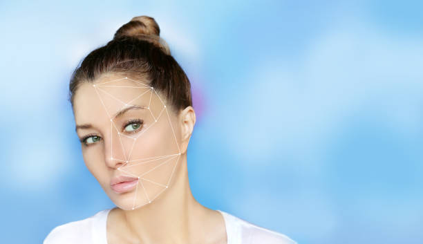 istock Making Beauty, modifying face to make it closer to the Golden Mask 1365450849