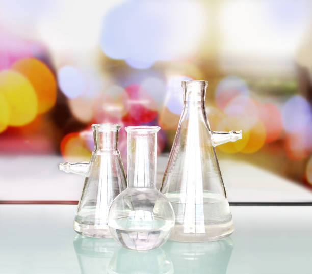 istock Glass Volumetric Flask ,Vacuum Filter Flask with Side Arm,.Conical Filter Vacuum Flask with Hose Tubulature,Laboratory Flasksare 1365450932