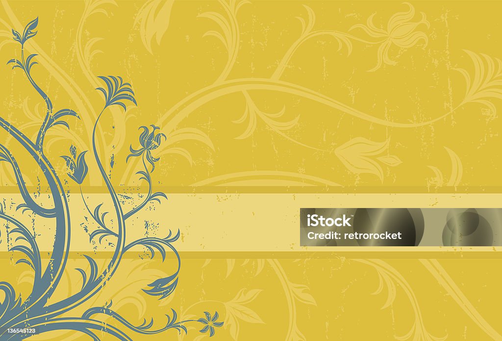 design bleu jaune - clipart vectoriel de Abstrait libre de droits