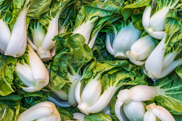 istock Fresh bok choy at a shop in Chinatown. 1365466670