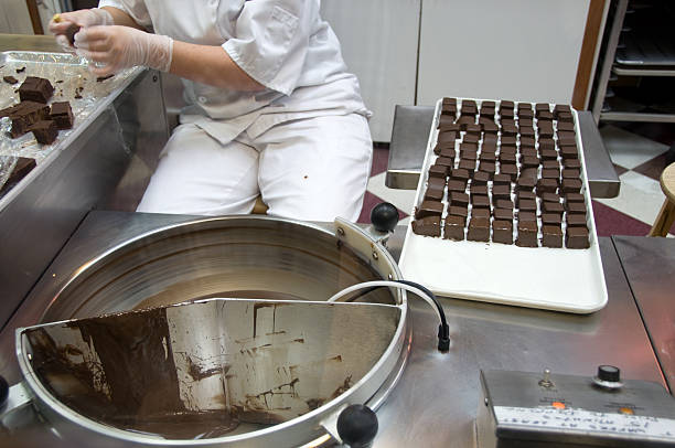 istock Making of chocolates to sell 136547541