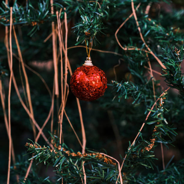 istock beautiful Christmas decorations in a house 1365486160