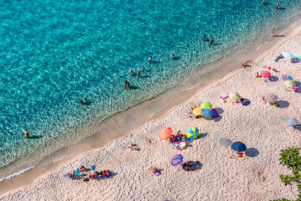 istock View over the main beach in Tropea, Calabria, Italy 1365487762