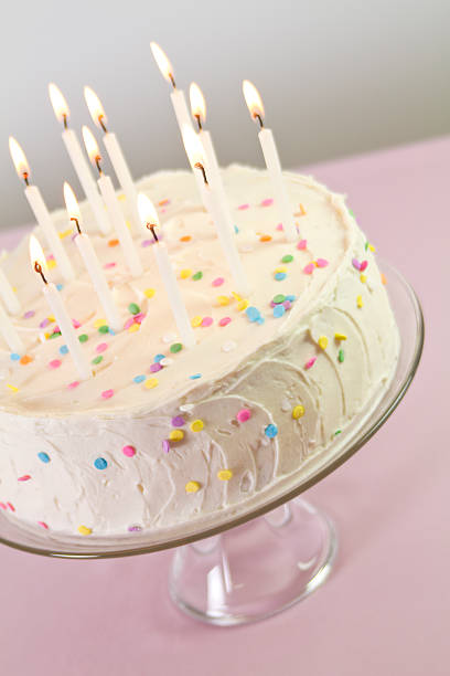 istock Birthday Cake & Candles 136550684