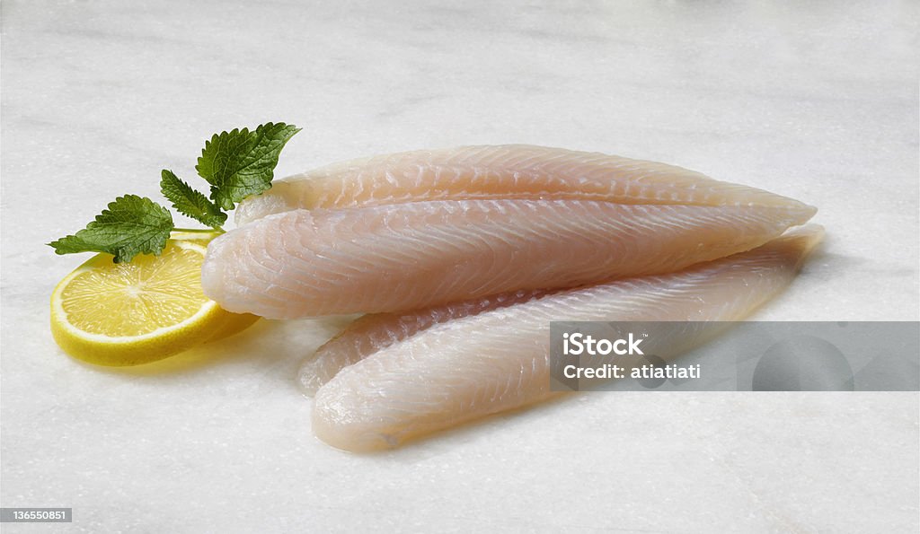 prepared sea bass fillets Fillet Stock Photo