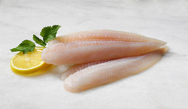 prepared sea bass fillets prepared sea bass fillets bass fish photos stock pictures, royalty-free photos & images